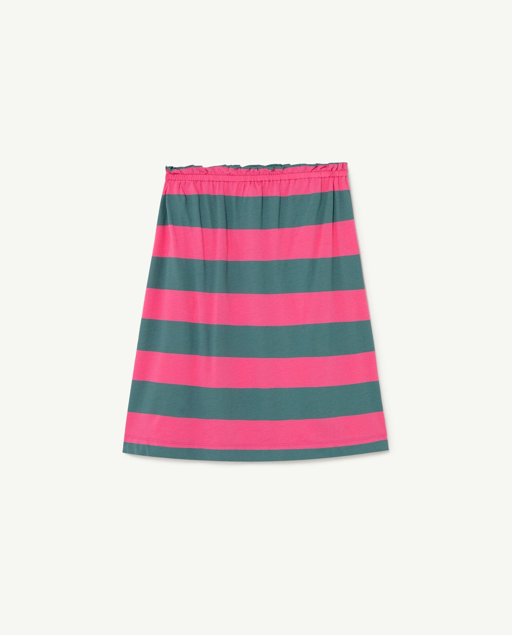 Pink Stripes Kitten Skirt PRODUCT BACK
