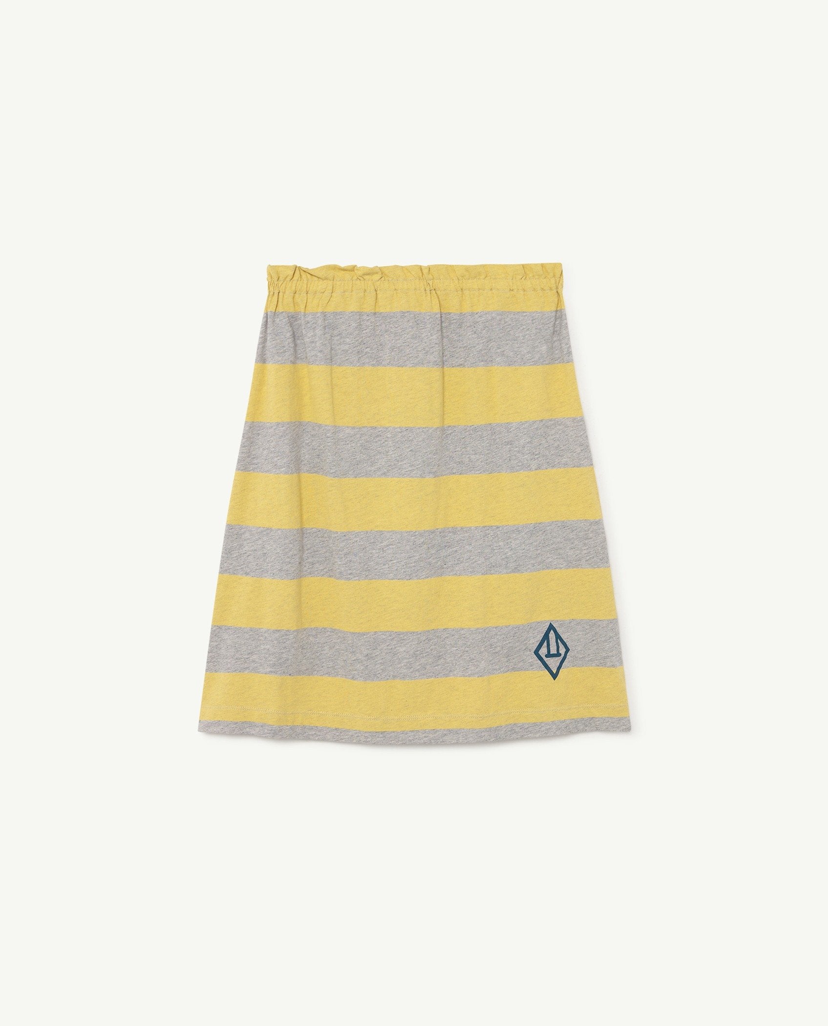 Grey Stripes Kitten Skirt PRODUCT FRONT