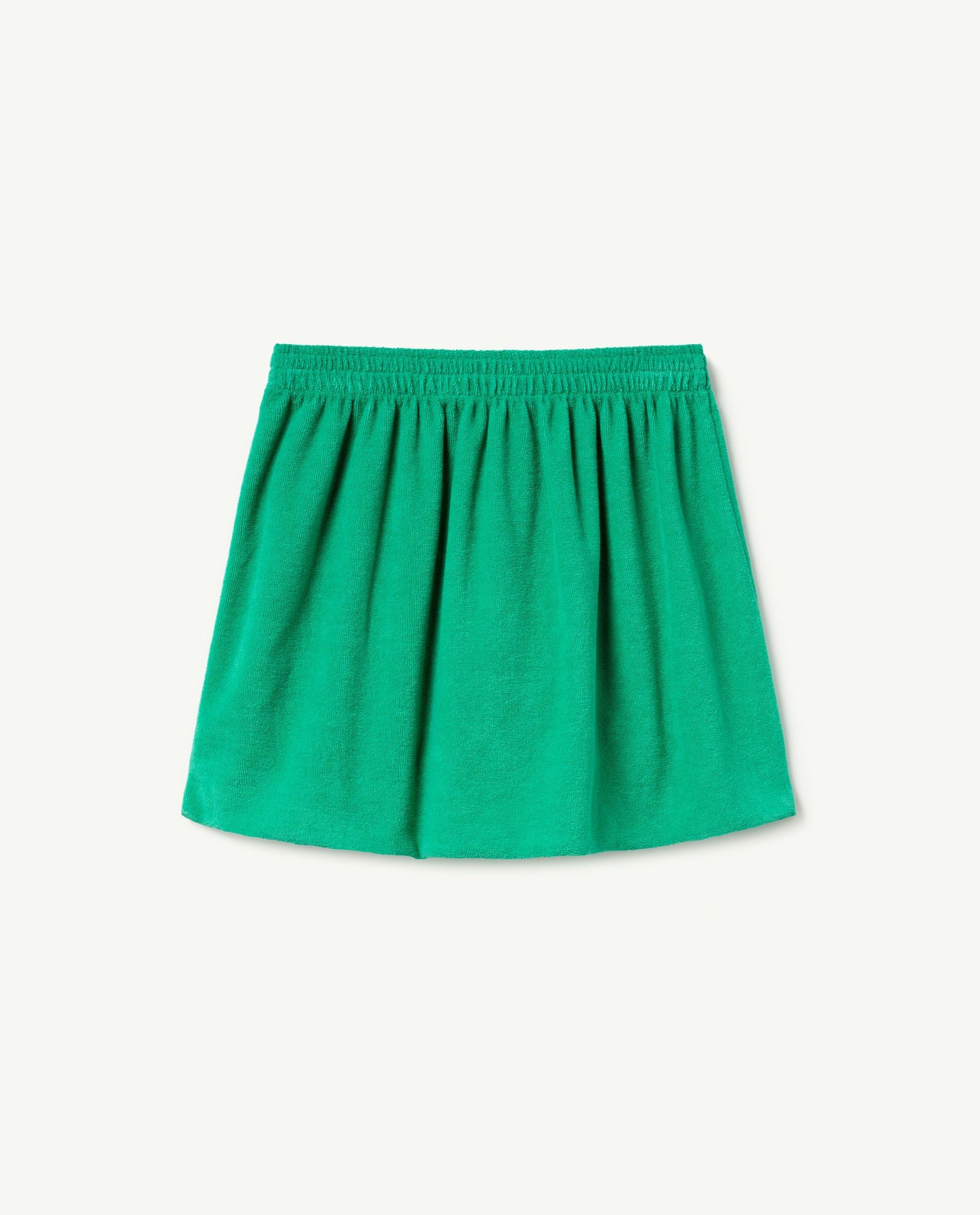 Green Logo Plain Wombat Skirt PRODUCT BACK