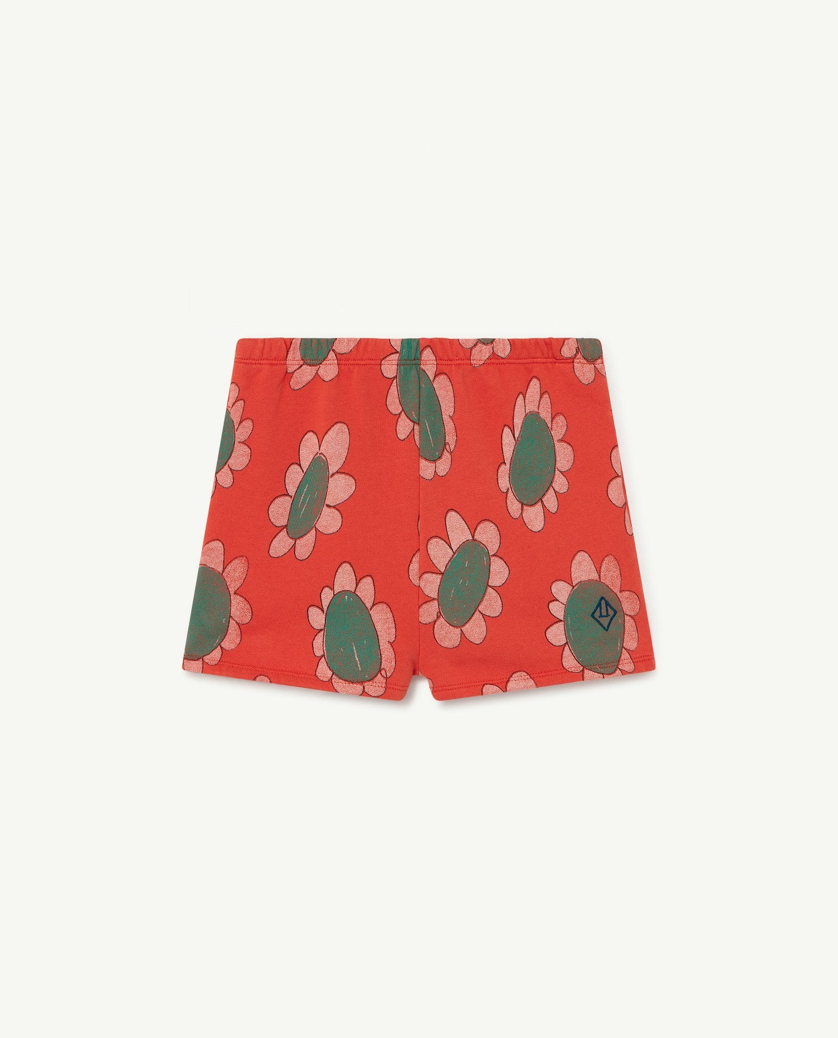 Red Flowers Hedgehog Pants PRODUCT FRONT