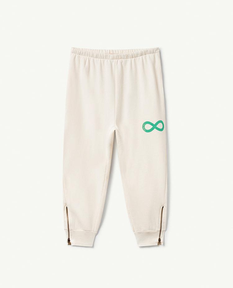 White Infinite Panther Trousers COVER
