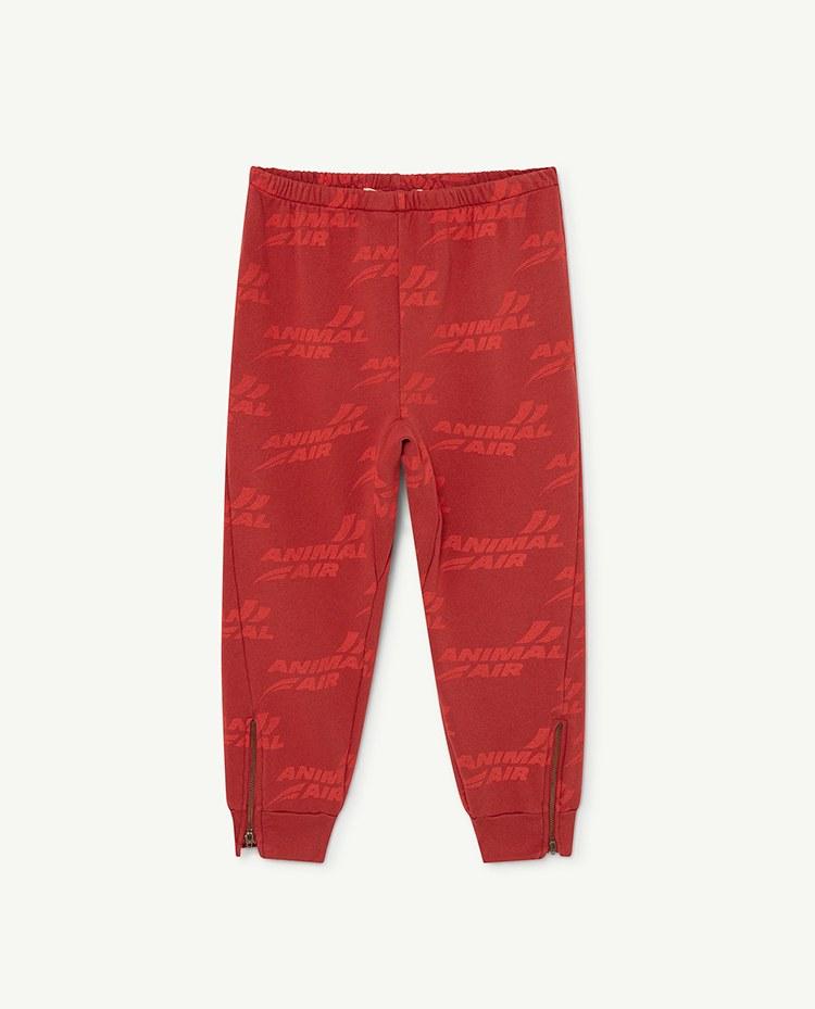 Maroon Animal Air Panther Pants COVER