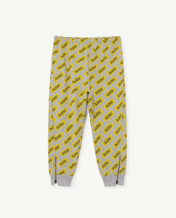 Grey The Animals Panther Pants PRODUCT FRONT
