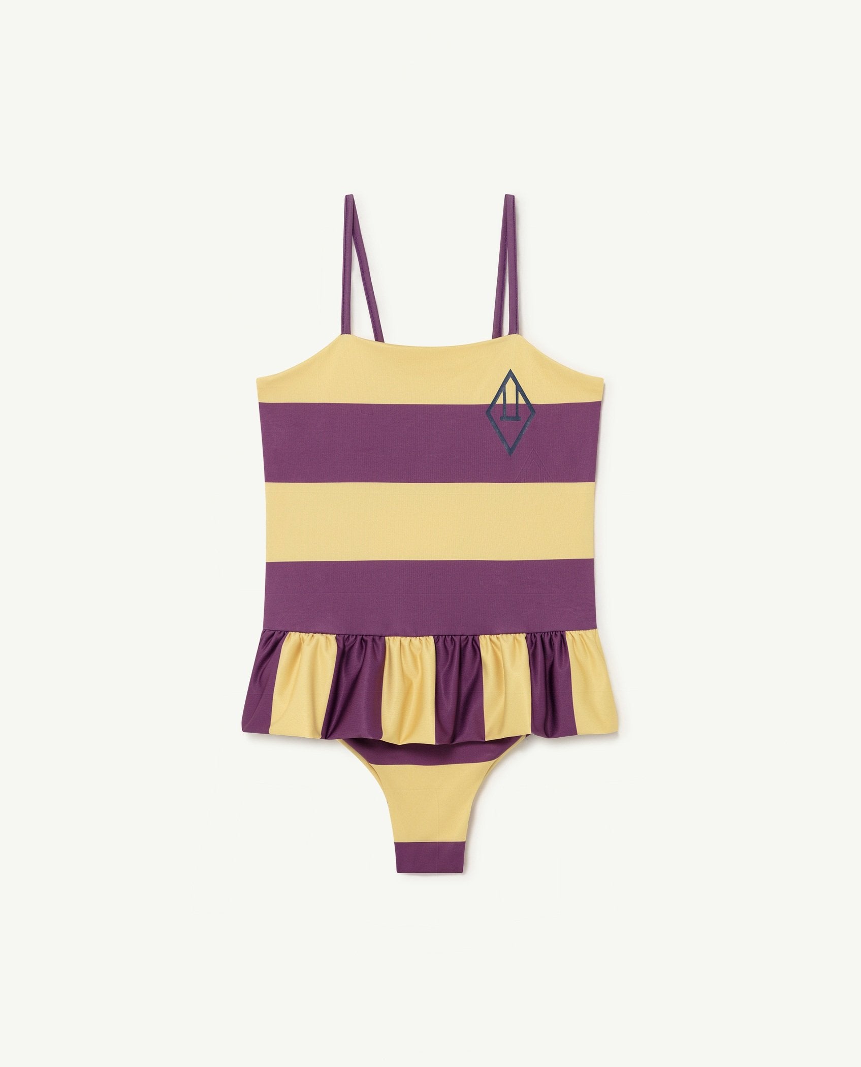 Yellow Stripes Clownfish Swimsuit PRODUCT FRONT