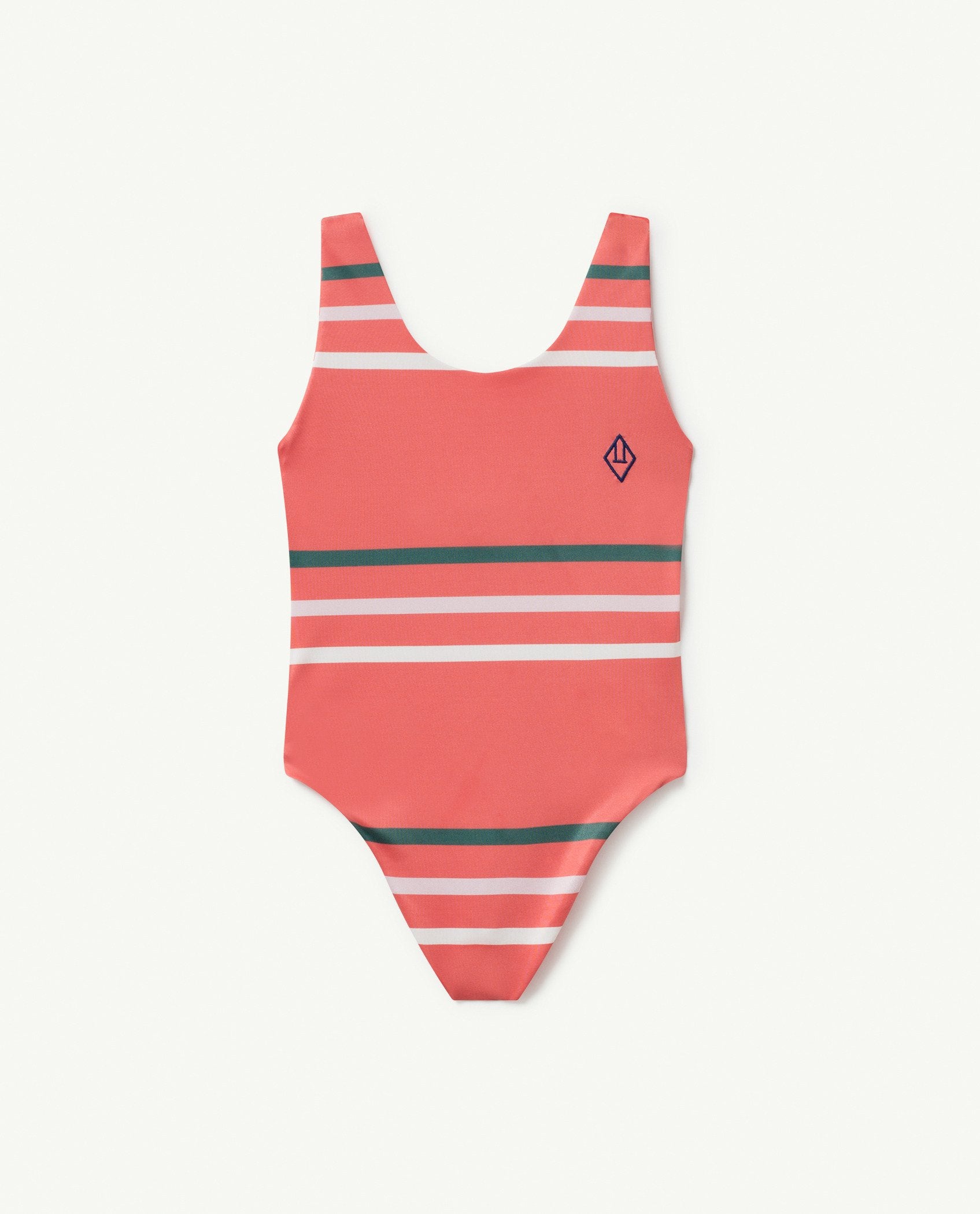Red Stripes Trout Swimsuit PRODUCT FRONT
