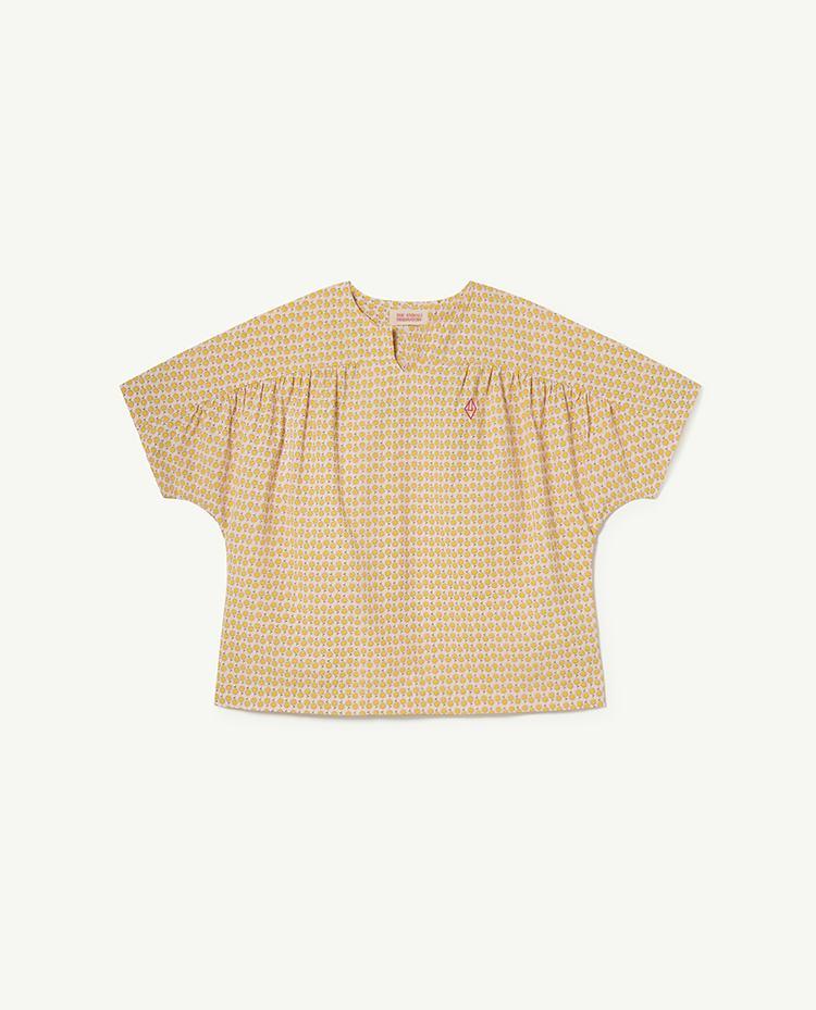 Pink Flowers Lamb Shirt COVER