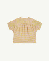Pink Flowers Lamb Shirt PRODUCT BACK