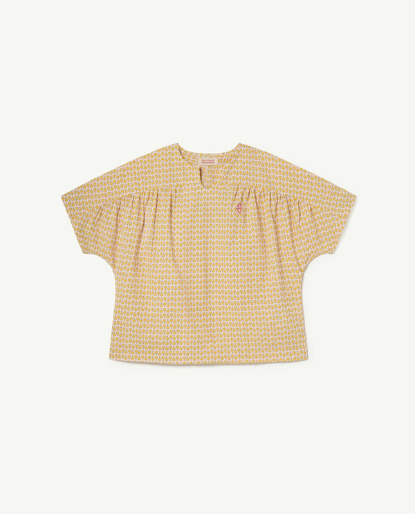 Pink Flowers Lamb Shirt PRODUCT FRONT