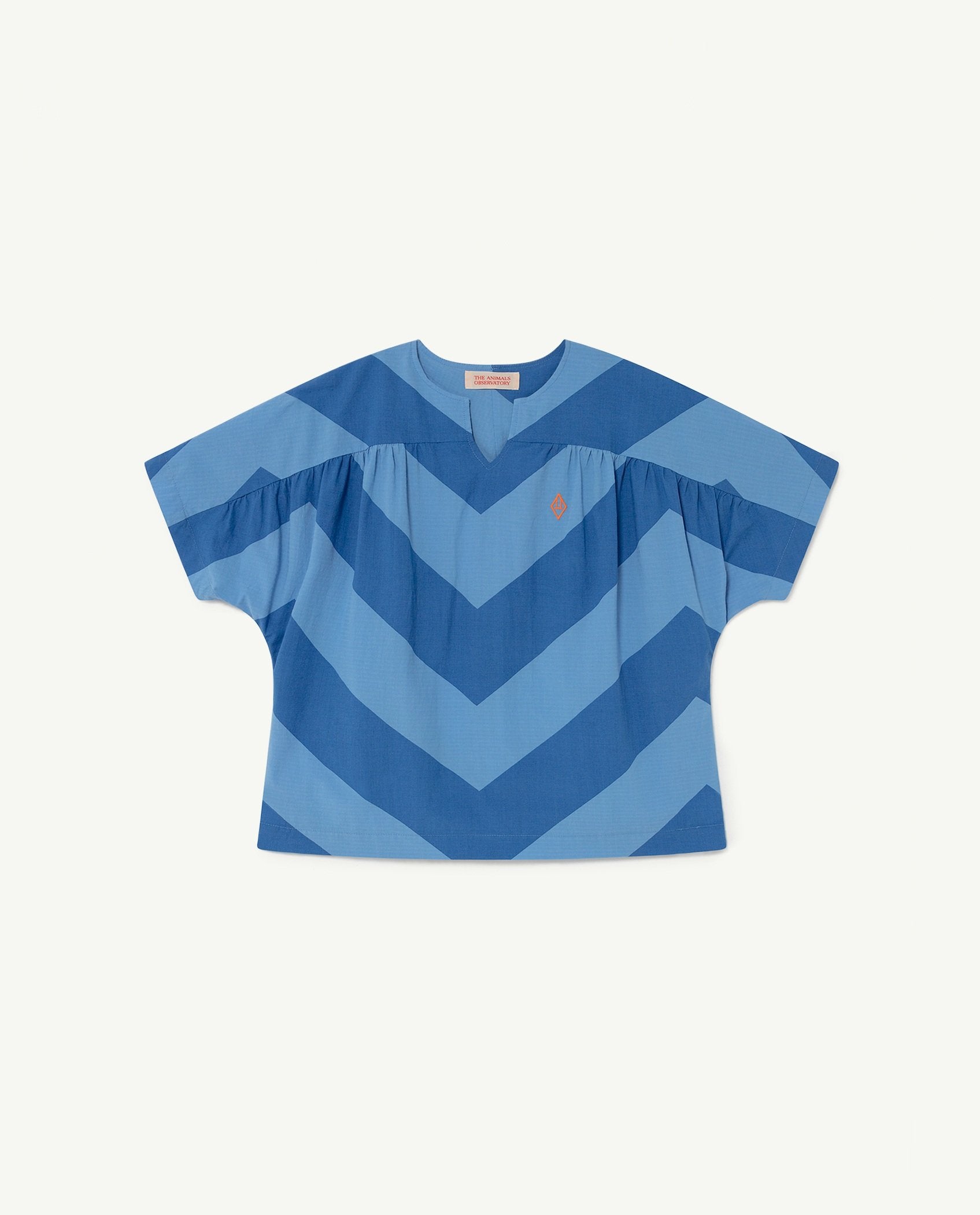 Blue Stripes Lamb Shirt PRODUCT FRONT