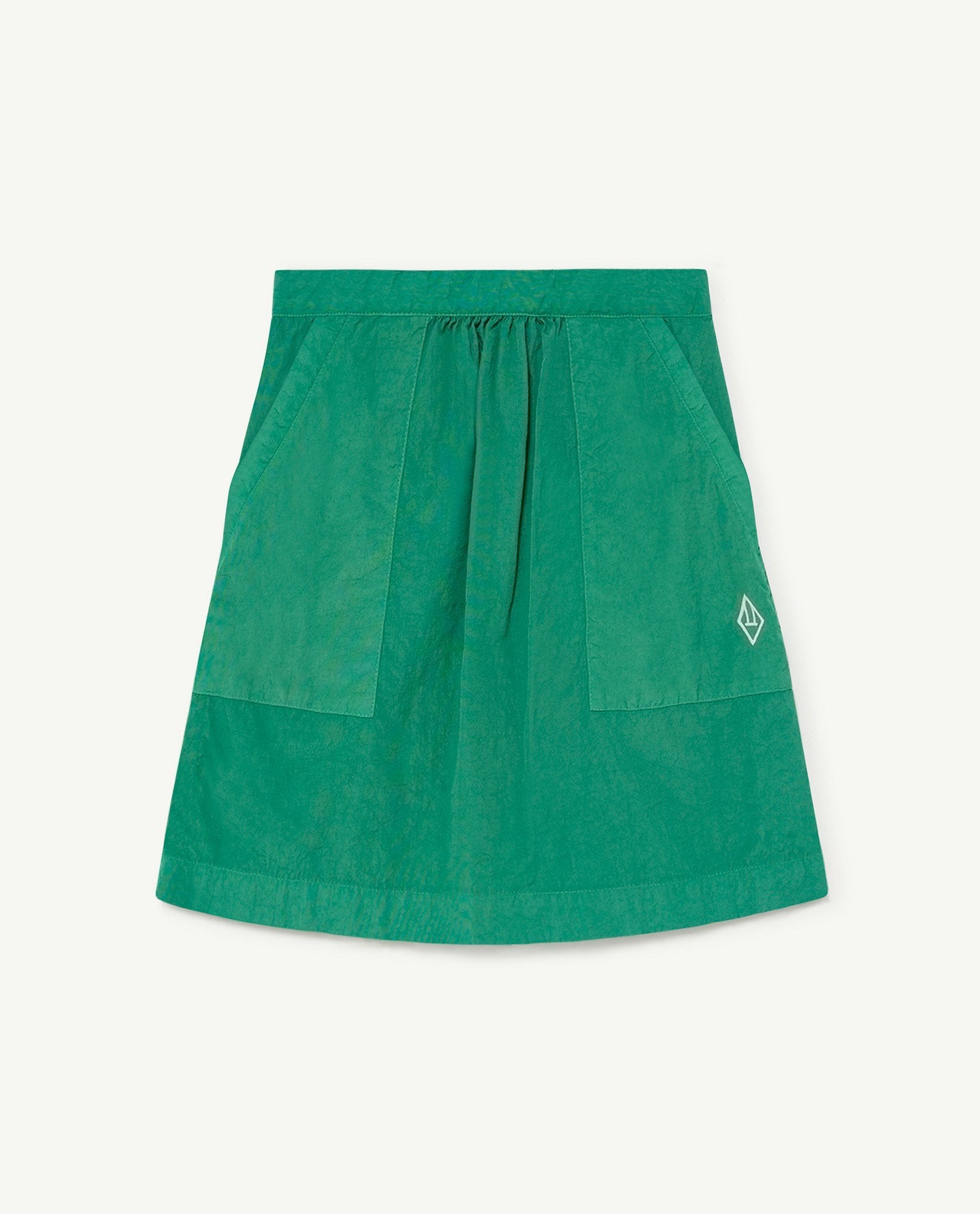 Green Logo Bird Skirt PRODUCT FRONT