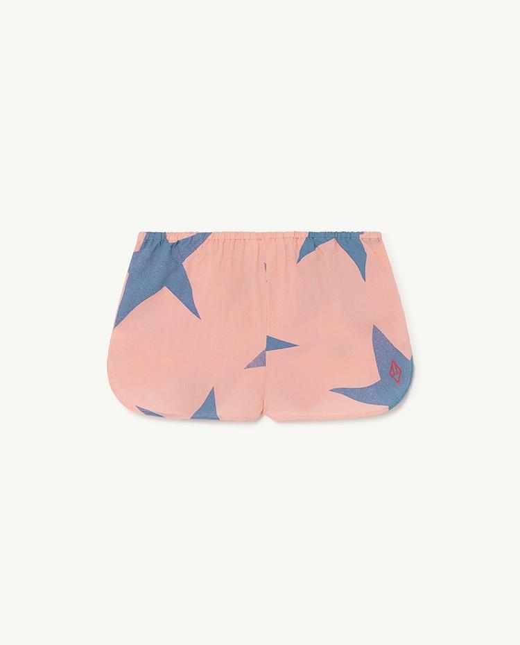 Pink Stars Clam Pants COVER