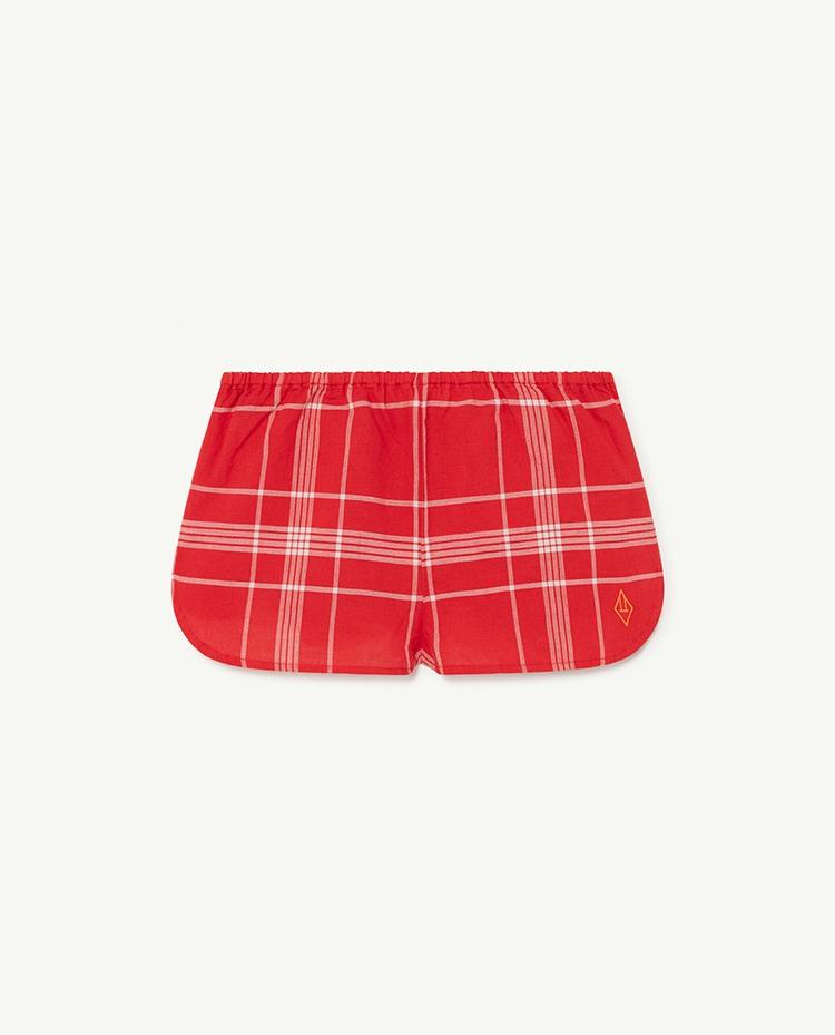 Red Logo Clam Pants COVER