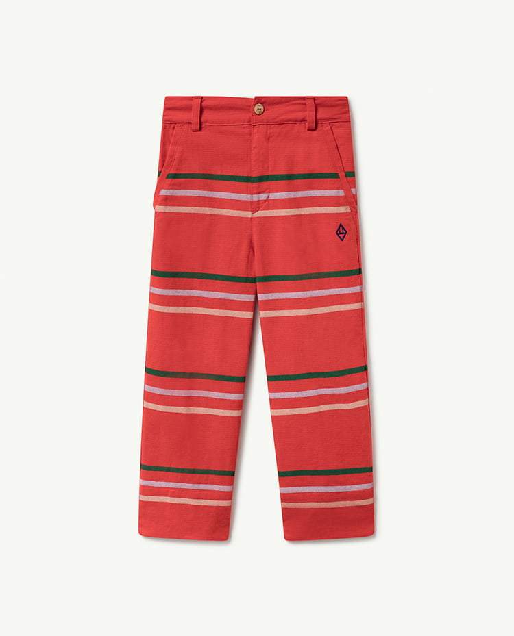 Red Stripes Colt Trousers COVER