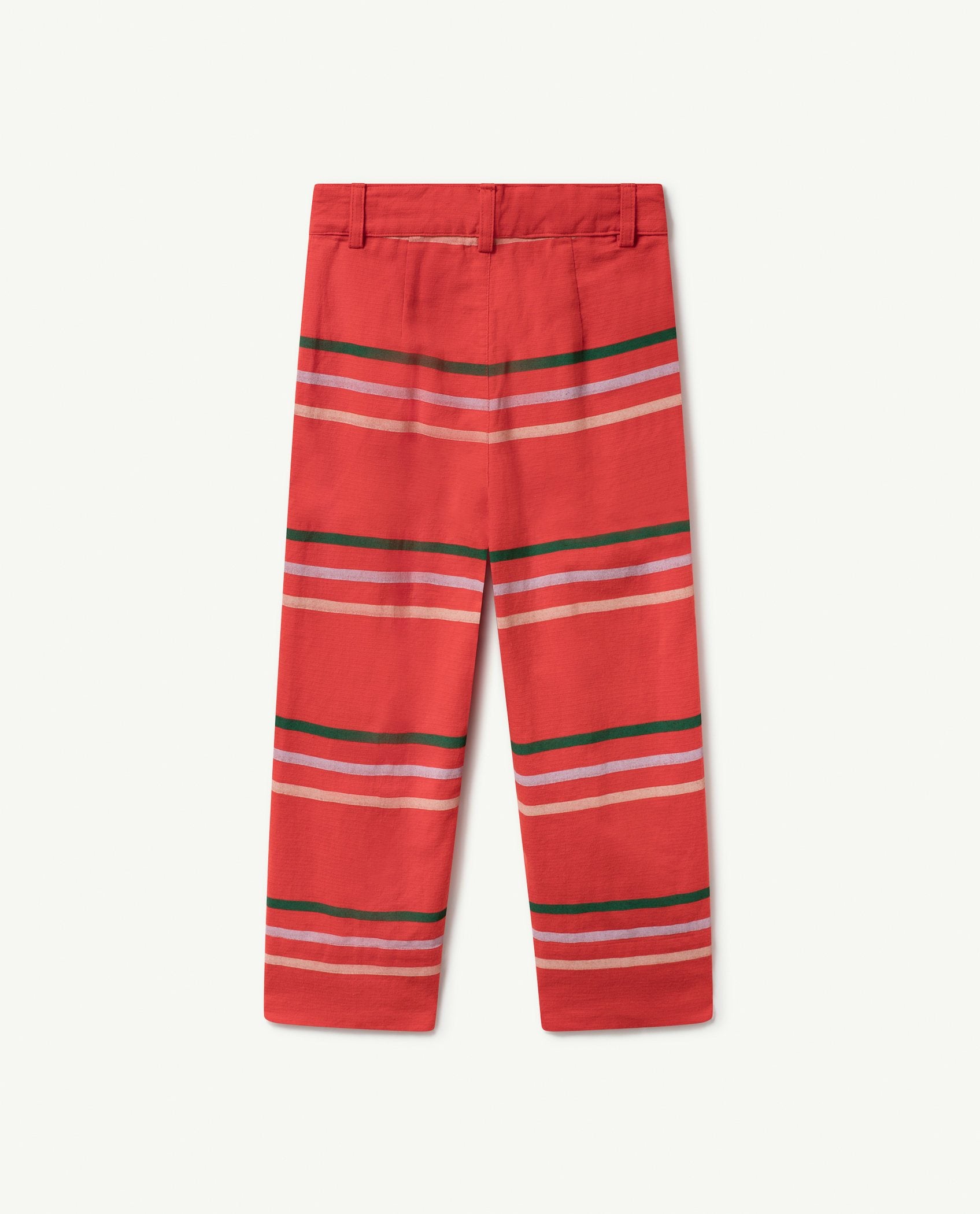Red Stripes Colt Trousers PRODUCT BACK
