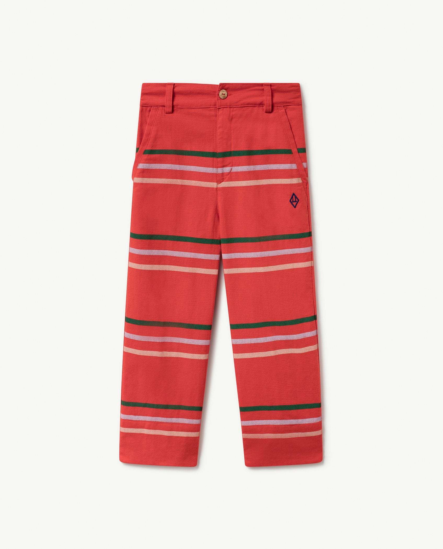 Red Stripes Colt Trousers PRODUCT FRONT
