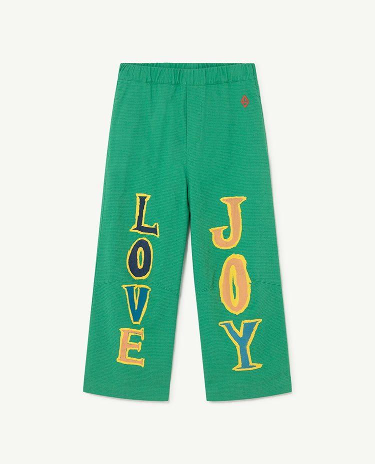 Green Love Elephant Pants COVER