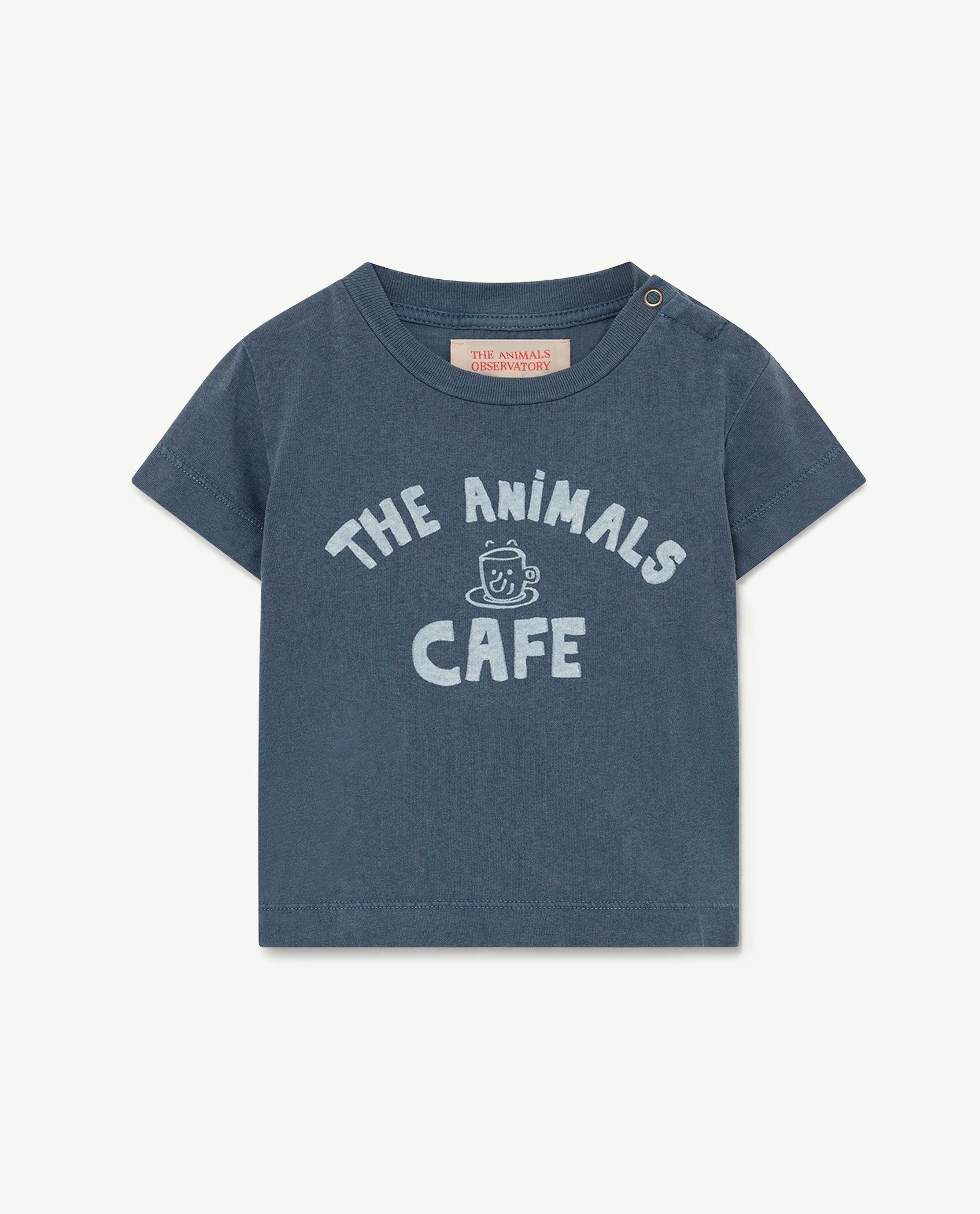 Navy The Animal Rooster Baby T-Shirt PRODUCT FRONT