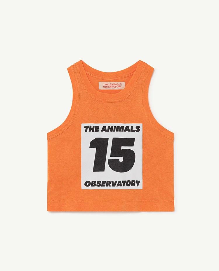 Orange 15 Tank Frog Baby T-Shirt COVER