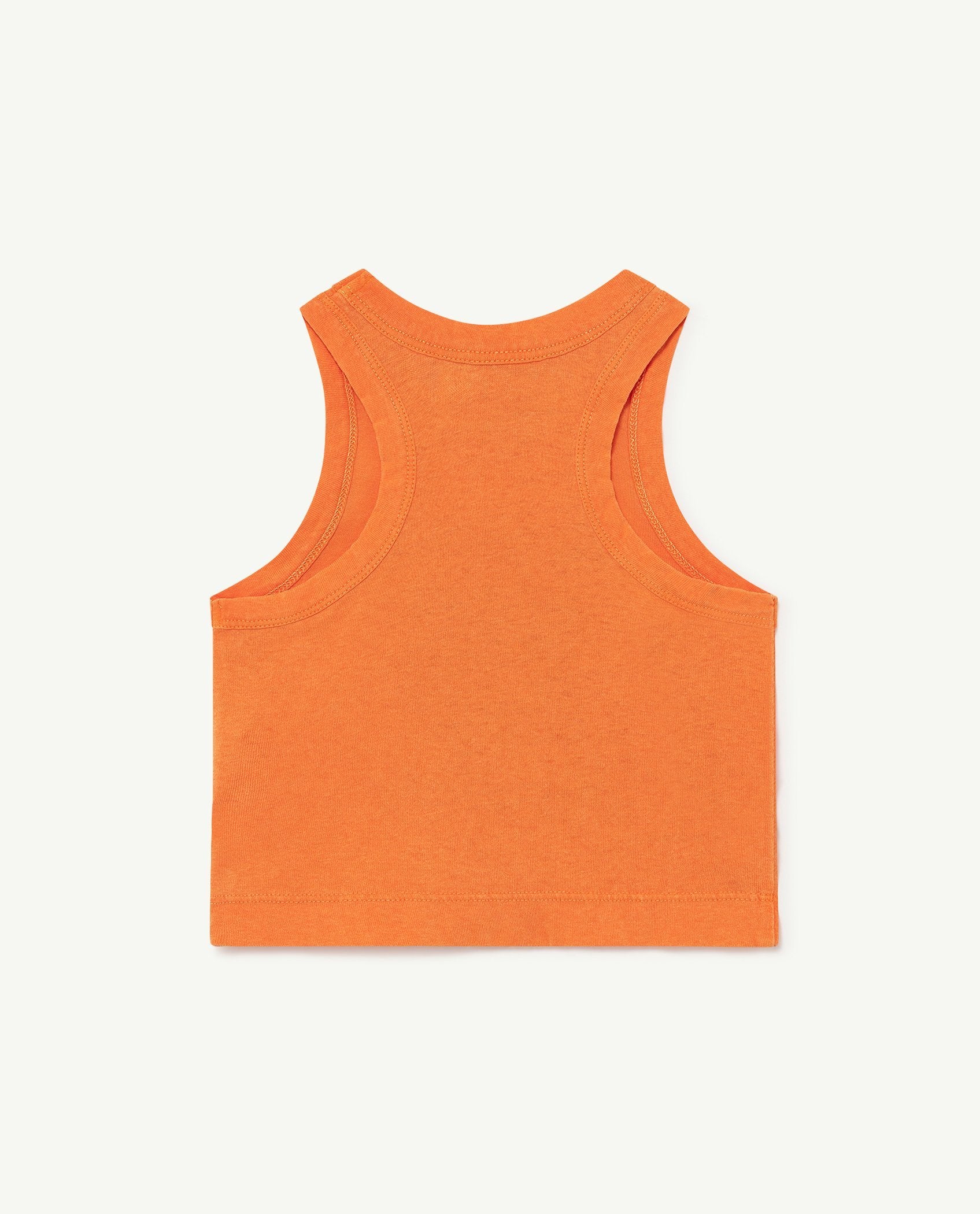 Orange 15 Tank Frog Baby T-Shirt PRODUCT BACK