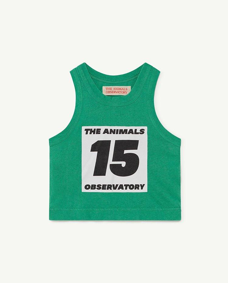 Green 15 Tank Frog Baby T-Shirt COVER