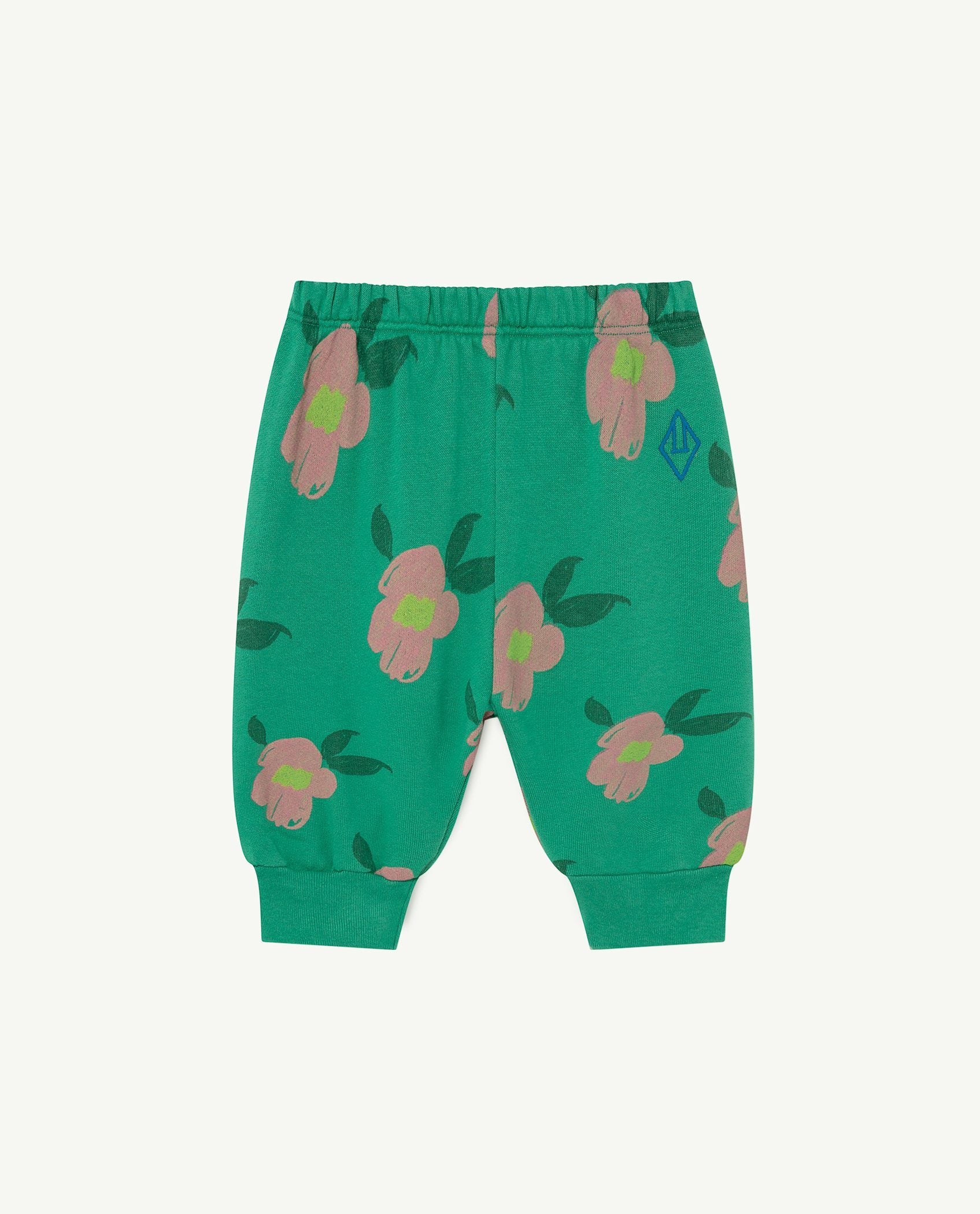 Green Flowers Dromedary Baby Pant PRODUCT FRONT