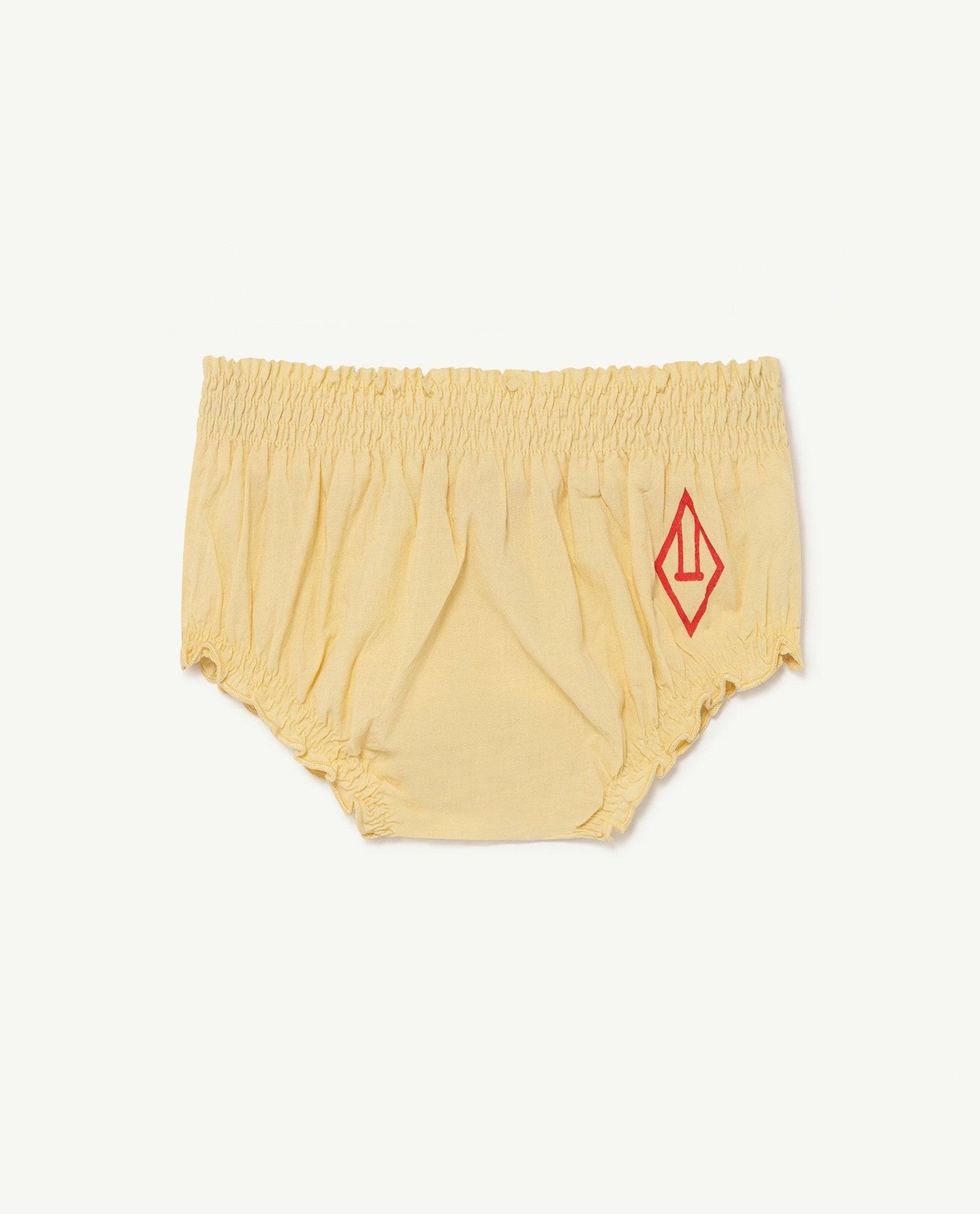 Yellow Logo Toads Baby Culotte PRODUCT FRONT