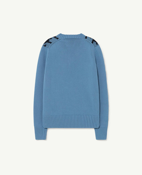 Blue Logo Toucan Sweater PRODUCT BACK