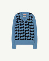 Blue Logo Toucan Sweater PRODUCT FRONT