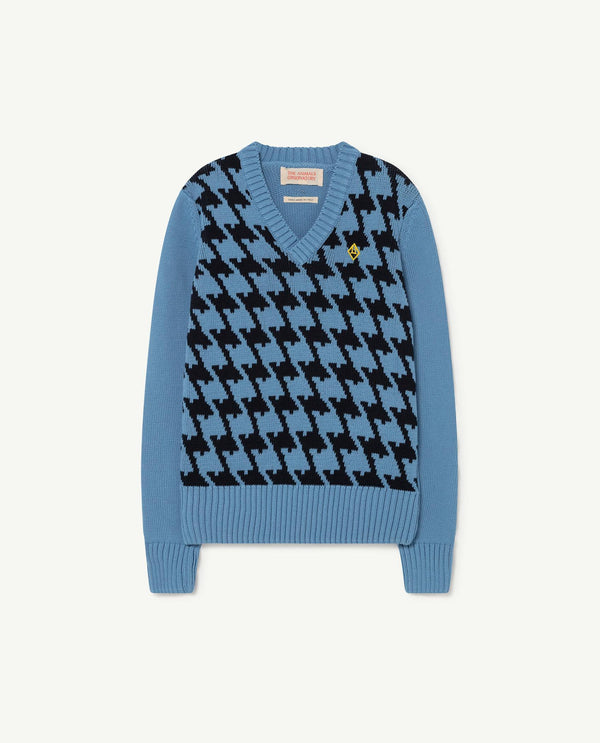 Blue Logo Toucan Sweater PRODUCT FRONT