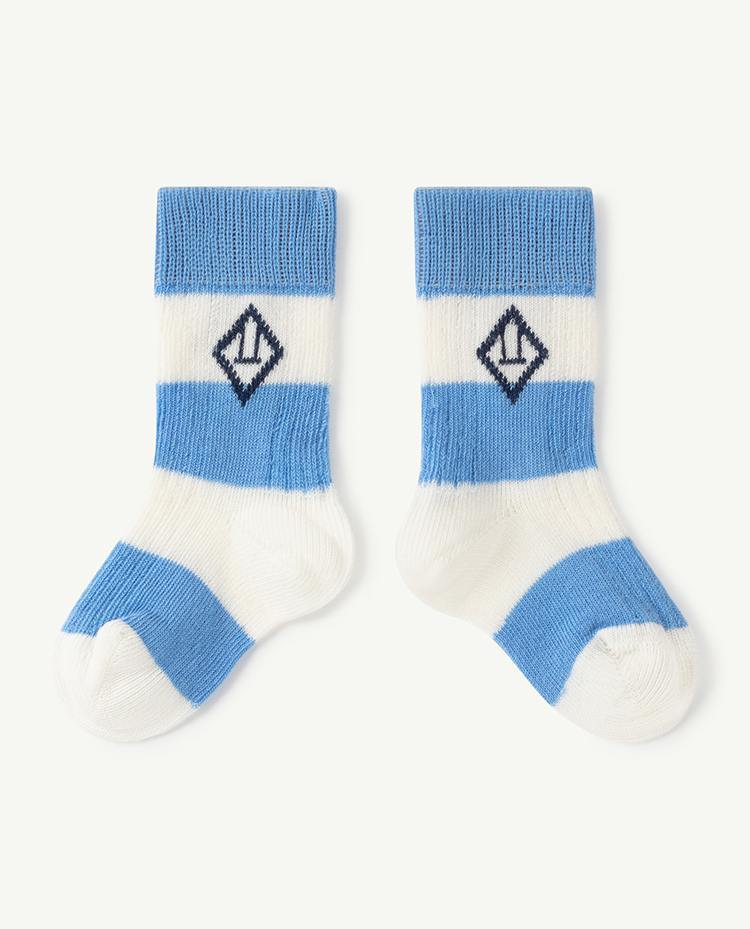 White Baby Worm Socks COVER
