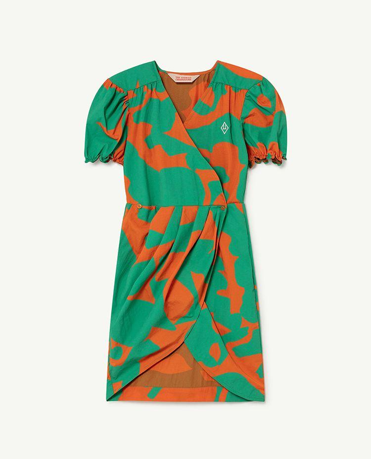 Orange Stains Weasel Dress COVER