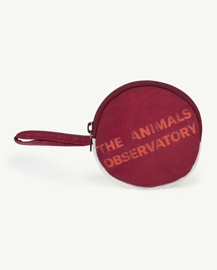 Maroon The Animals Purse COVER