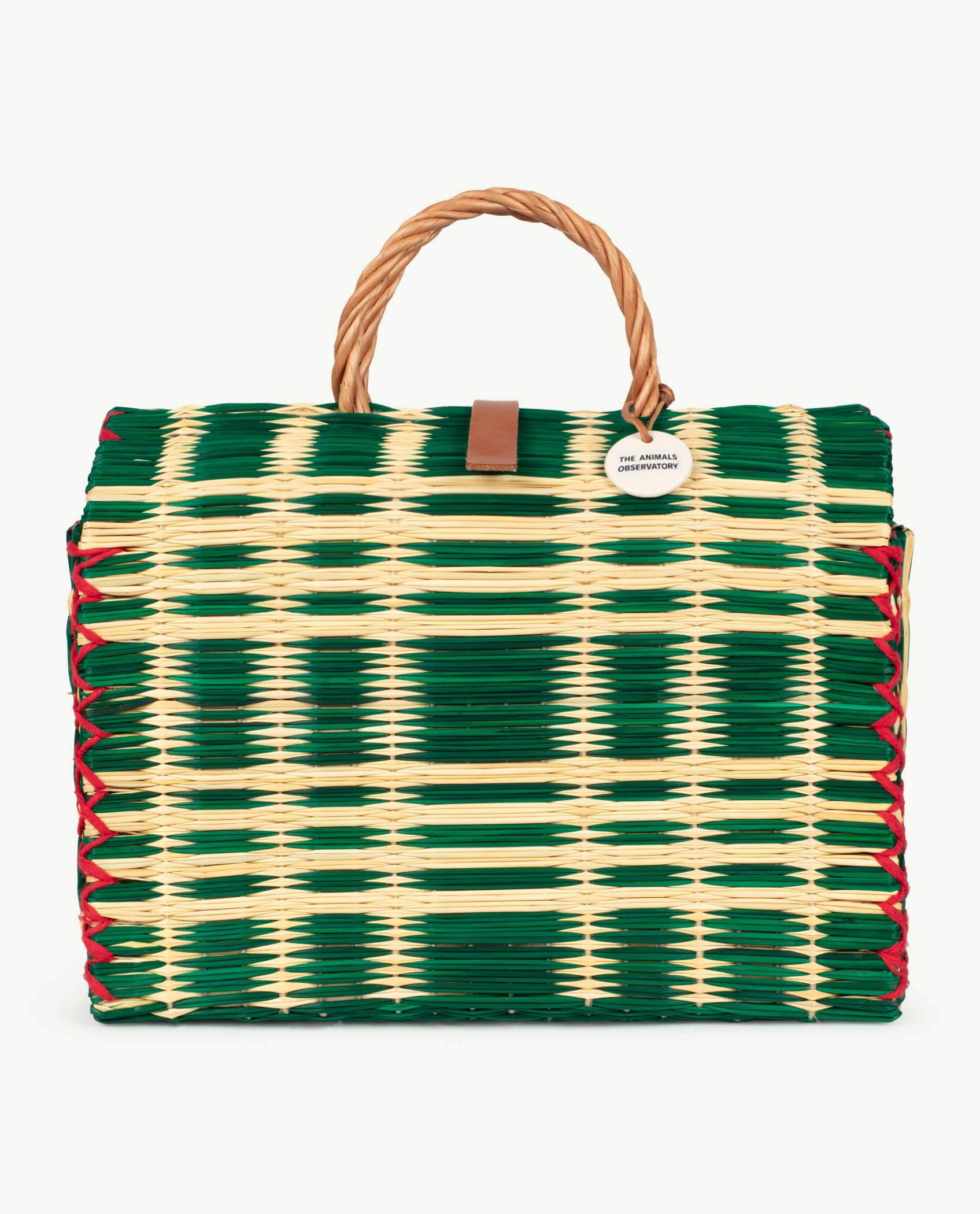 Green Basket Bag PRODUCT FRONT
