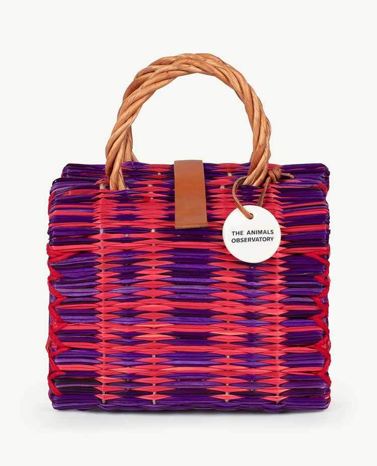 Purple Mini Basket Bag COVER