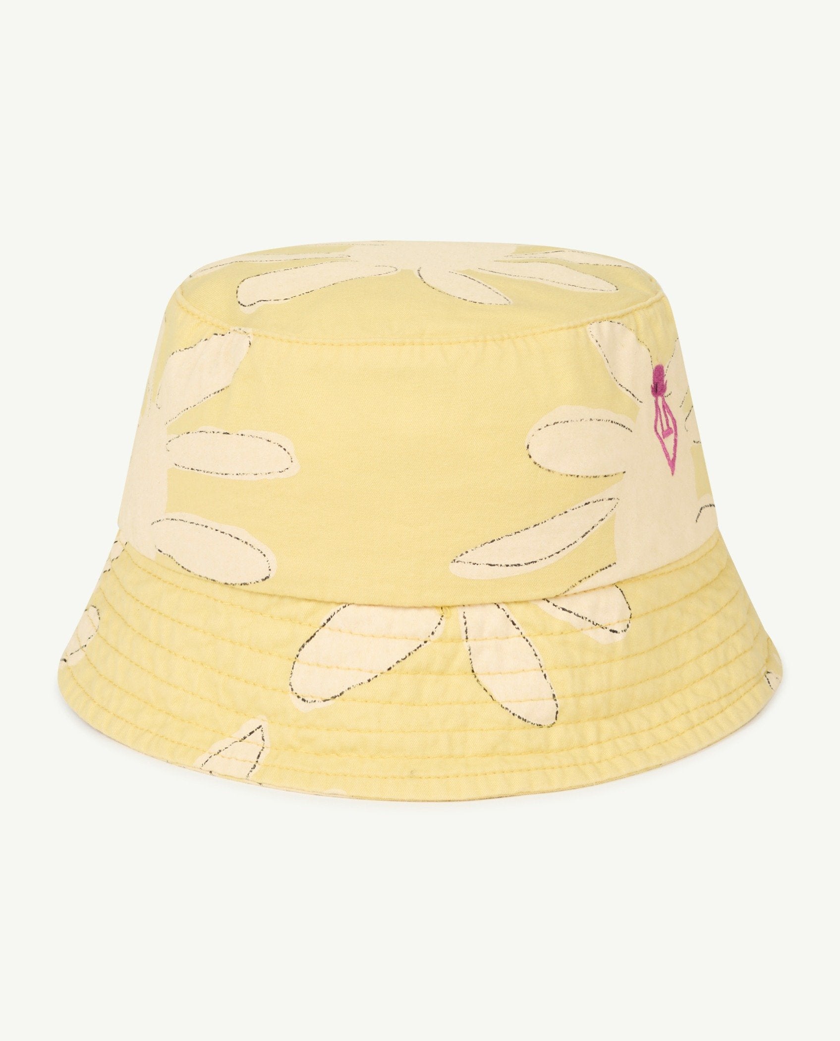 Yellow Flowers Starfish Hat PRODUCT FRONT