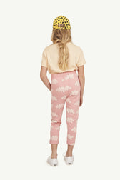 Beige Rooster T-Shirt MODEL BACK