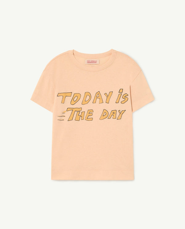 Beige Rooster T-Shirt PRODUCT FRONT