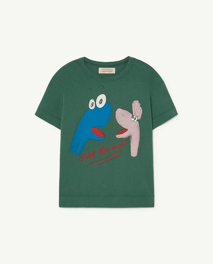 Green Puppets Rooster T-Shirt COVER