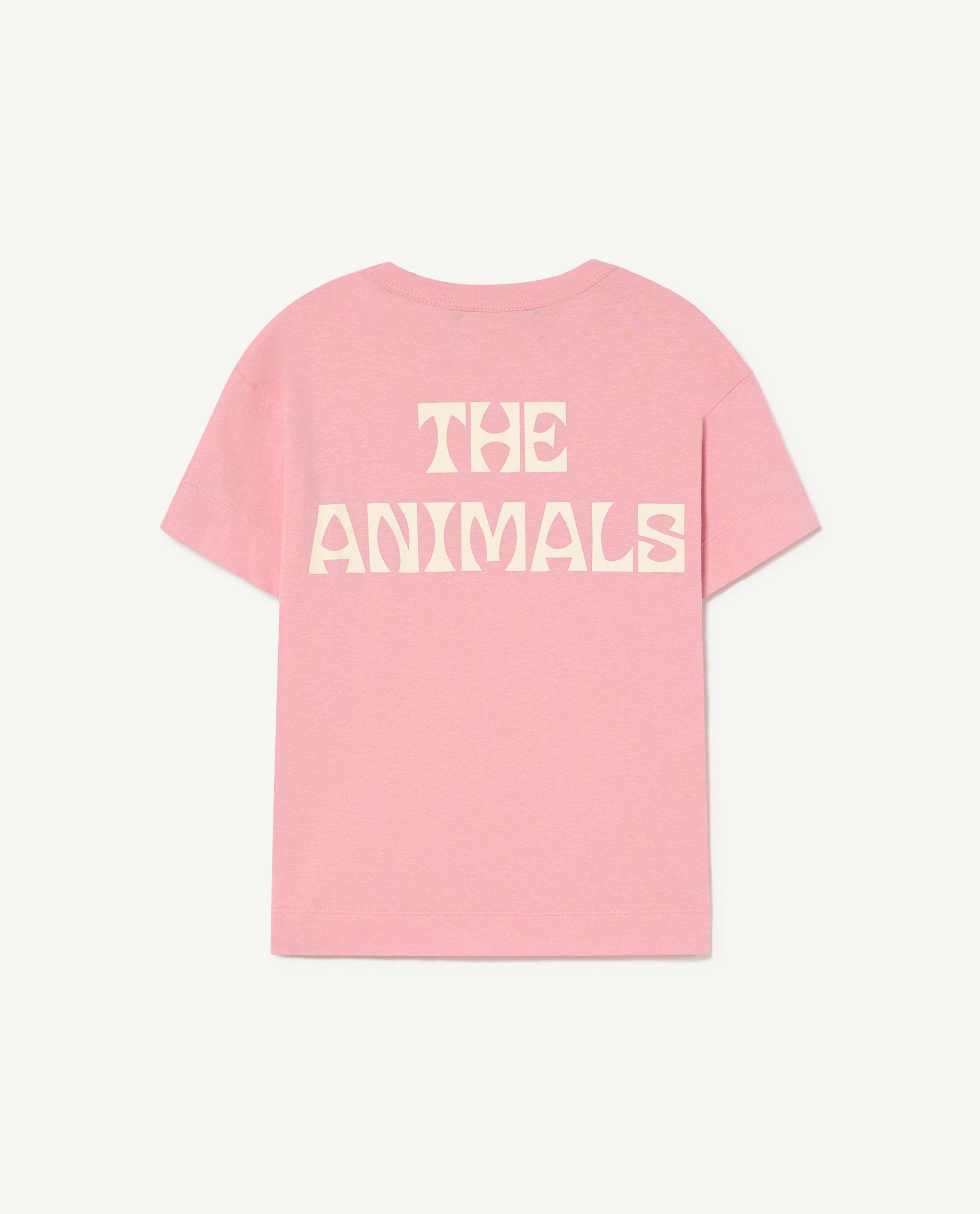 Pink The Animals Rooster T-Shirt PRODUCT BACK