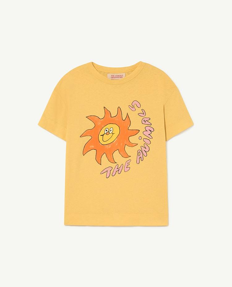 Yellow Rooster Sun T-shirt COVER