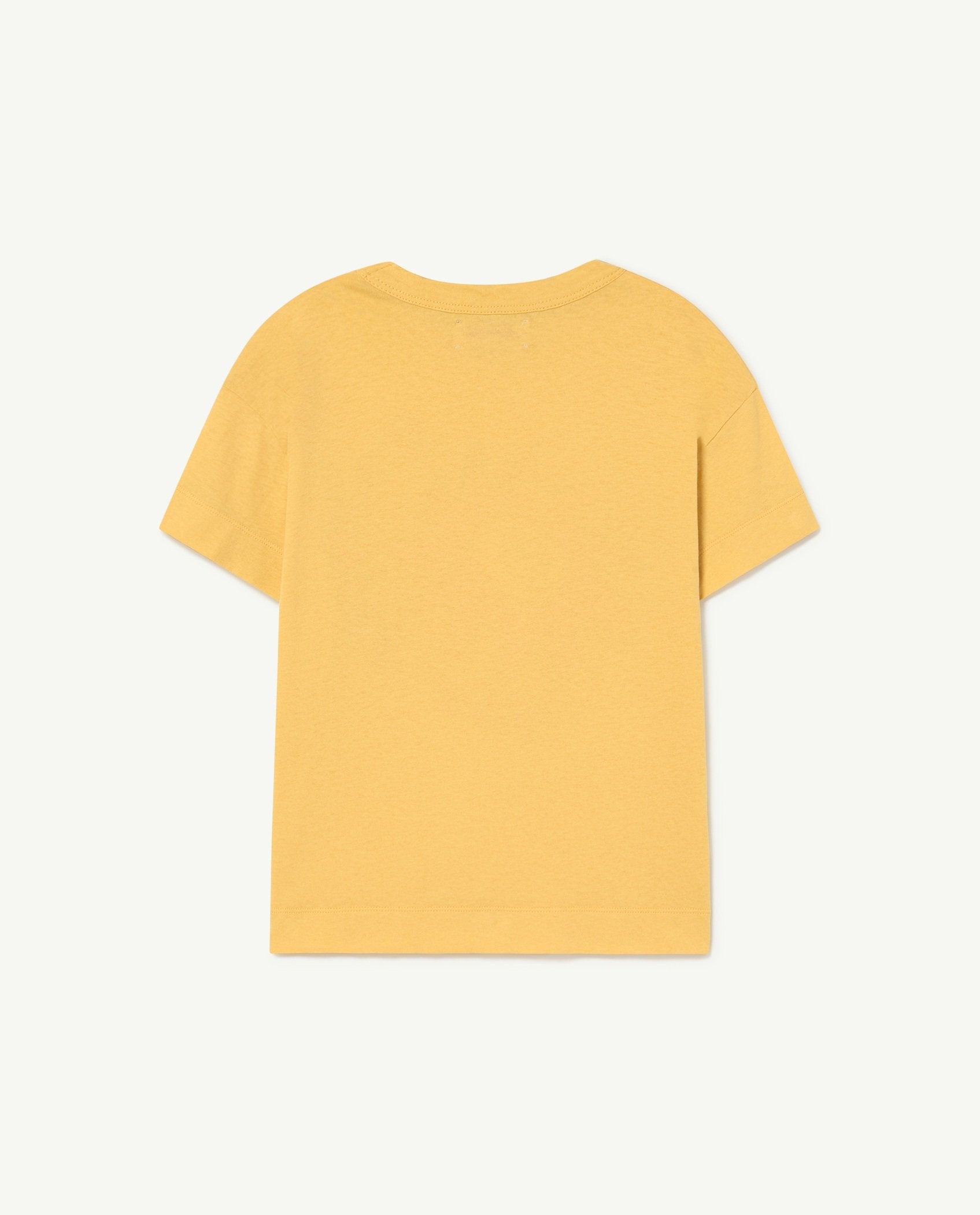 Yellow Rooster Sun T-shirt PRODUCT BACK