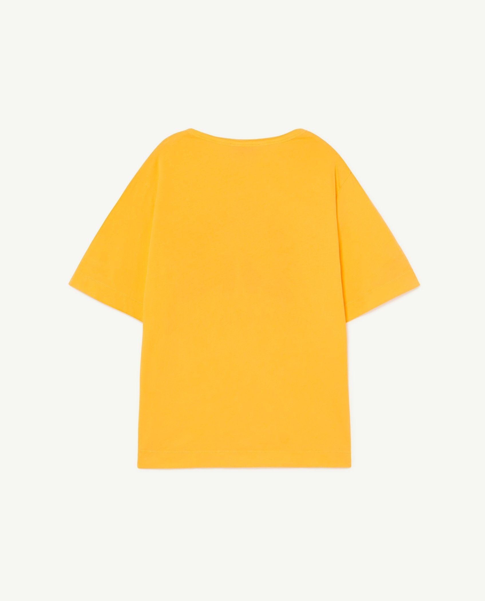 Yellow Wizard Rooster Oversize T-Shirt PRODUCT BACK