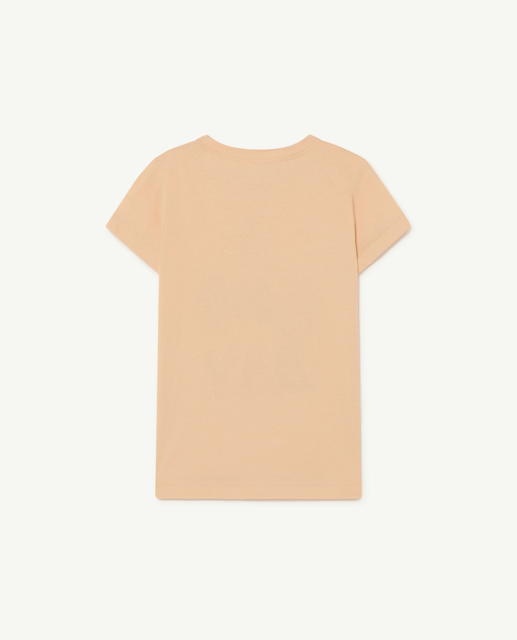 Beige A Good Day Hippo T-Shirt PRODUCT BACK
