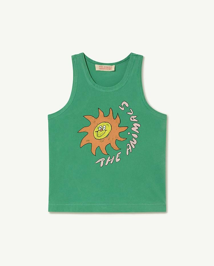 Green Sun Frog T-Shirt COVER