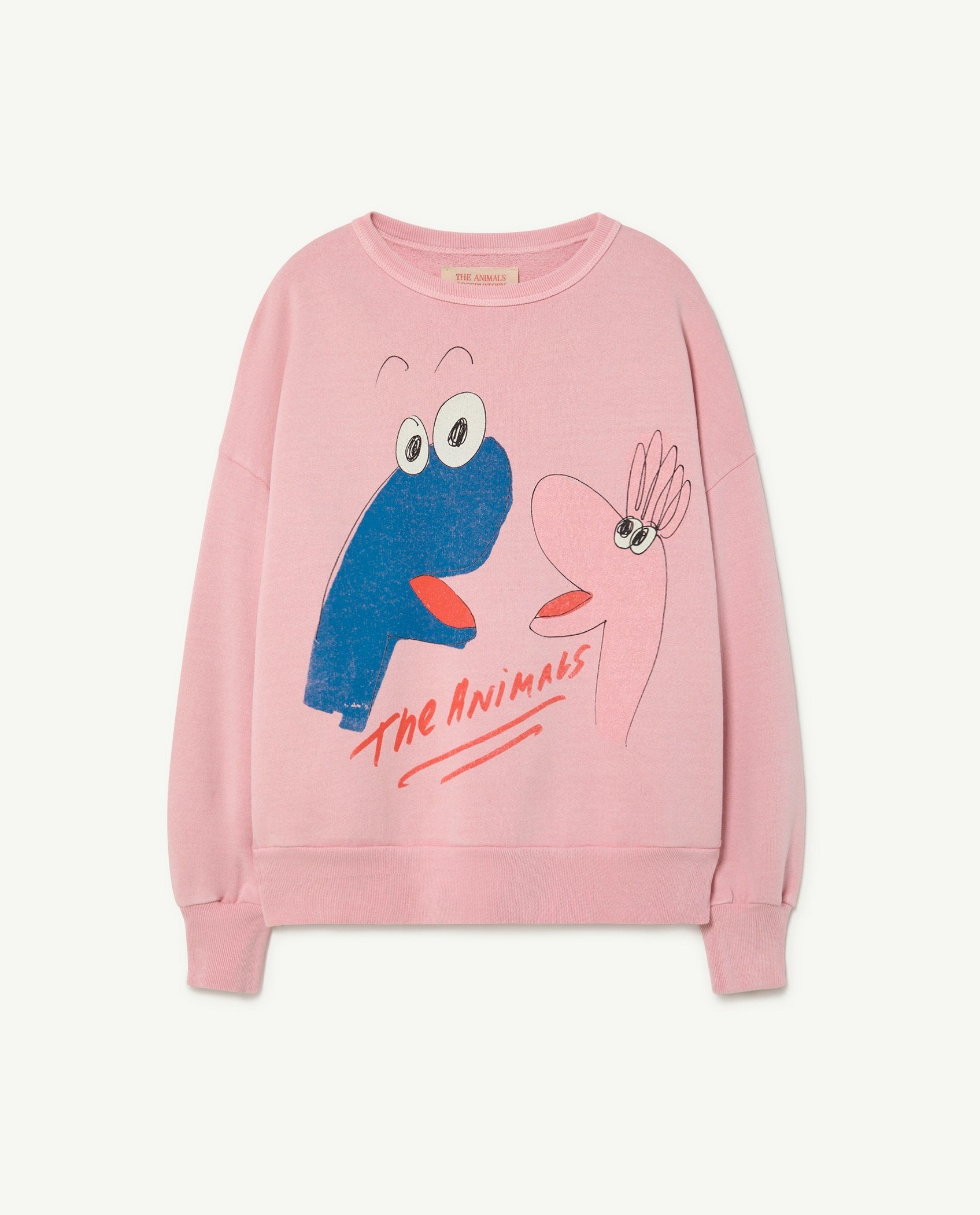 Pink Puppets Bear Oversize Sweatshirt PRODUCT FRONT