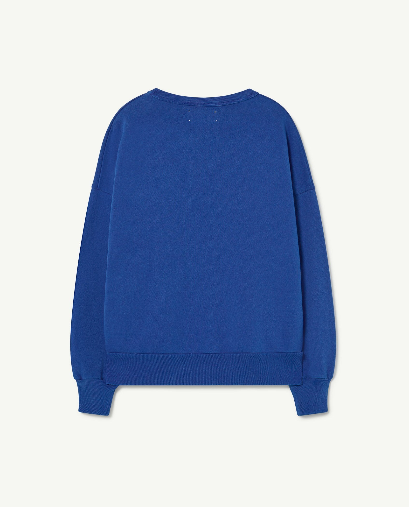 Deep Blue Horse Bear Oversize Sweatshirt PRODUCT BACK