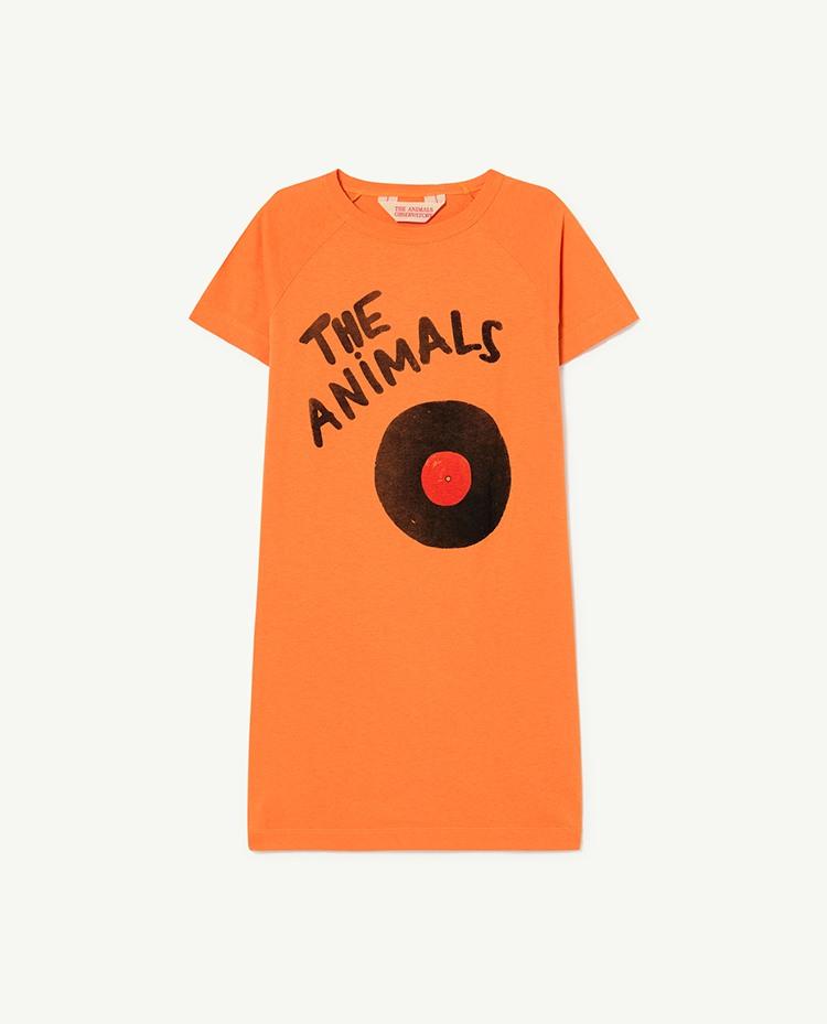Orange The Animals Gorilla Dress COVER