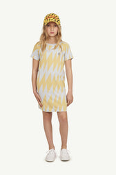 Blue Gorilla Dress MODEL FRONT