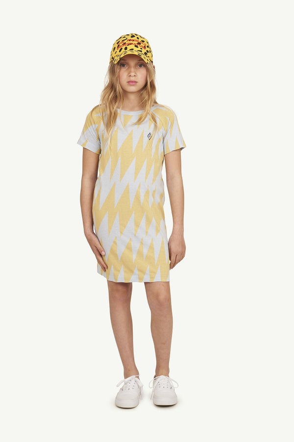 Blue Gorilla Dress MODEL FRONT