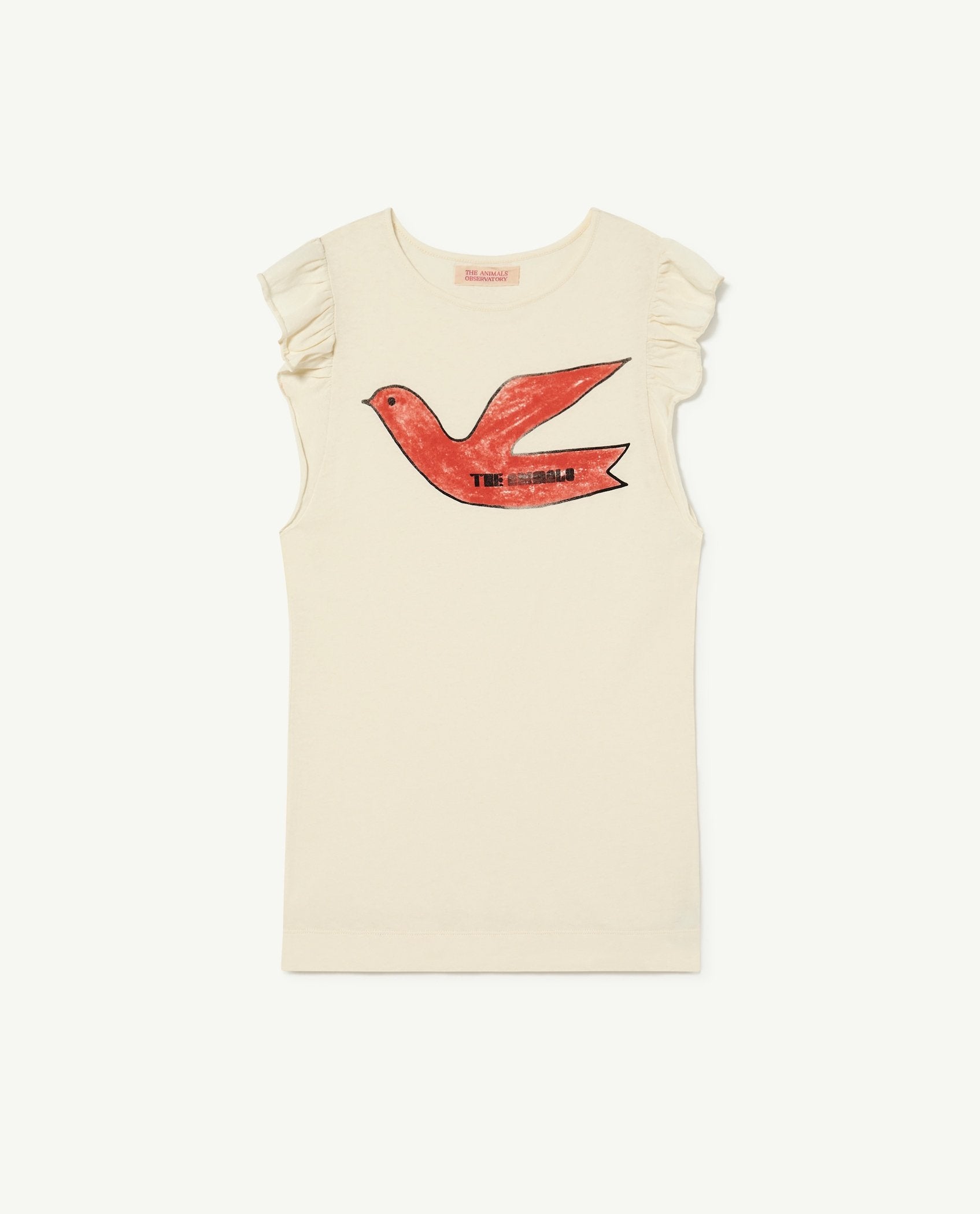 Red Bird Fly Dress PRODUCT FRONT